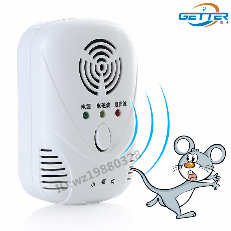 家用超声波驱鼠器家用捕鼠器电子驱鼠器电子猫大功率防赶老鼠蟑螂
