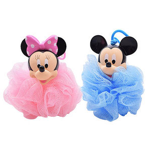 韩国进口迪士尼卡通浴花 沐 span class=h>浴球 /span> 立体 span