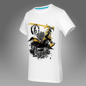 lol英雄联盟短袖t恤水墨主题剑圣圆领纯棉短袖男女宽松大码汗衫潮￥ 