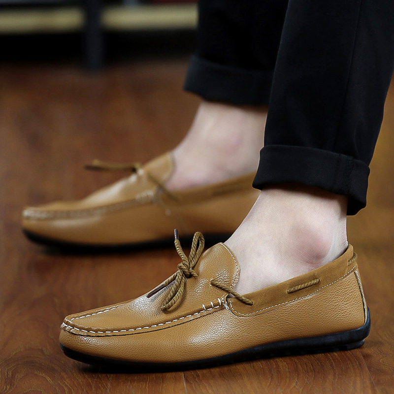 男款豆豆鞋男士休闲鞋驾车鞋男鞋子韩版潮流懒人鞋乐福潮鞋男鞋子