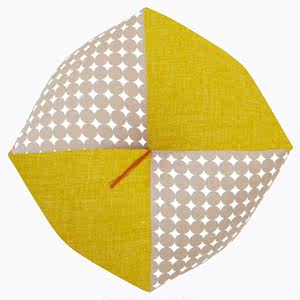 【幸福之舟】日本原装进口takaokaya抱枕靠垫办公室腰靠坐垫 大圆