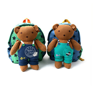 韩国潮牌正品momoailey可拆卸 span class=h>小熊 /span>玩偶 span