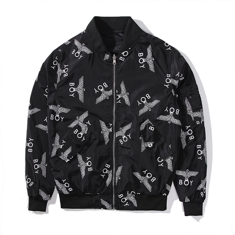 专柜代购2017春夏款boy london夹克薄款外套男女防晒衣老鹰两面穿