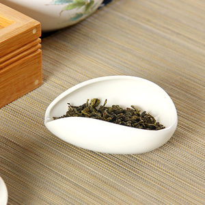 陶立方 玉瓷 span class=h>茶荷 /span>瓷茶则