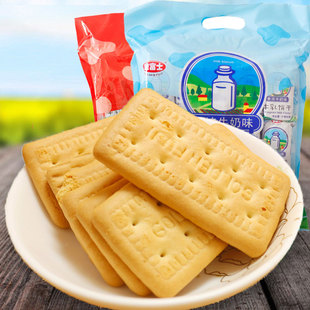 金富士牛乳饼干 高原牧场 高钙特浓牛奶/特浓牛奶饼干 500g30小包