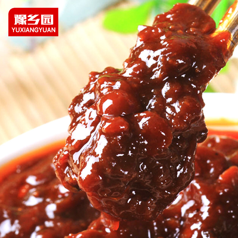 豫乡园河南开封特产府中香西瓜豆酱 拌饭酱面酱230g