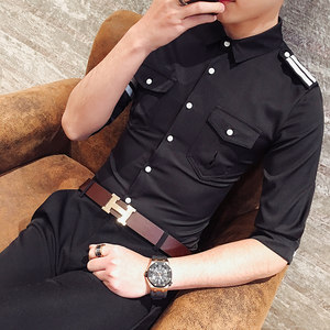 夜场制服男图片