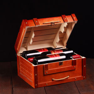 【金属标蜡封】法国原瓶进口aoc红酒卢歌干红葡萄酒6支装整箱送礼