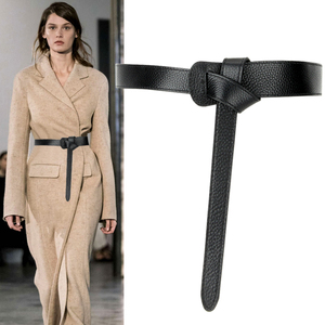 皮腰带风衣图片