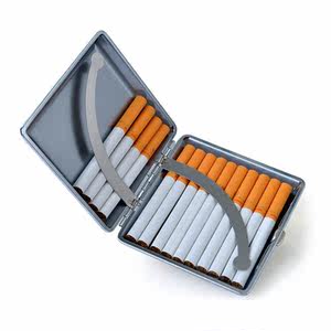 精致高档皮质 span class=h>烟盒 /span>专柜进口礼物男生日节日商务