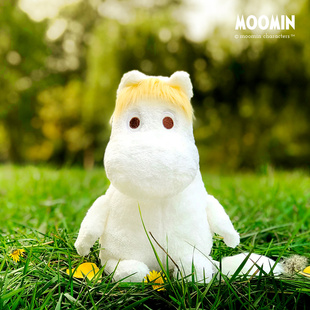 姆明一族moomin 花花版歌妮毛巾绒公仔 日本进口原装正品包邮