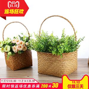 草编收纳筐：家庭收纳的新趋势