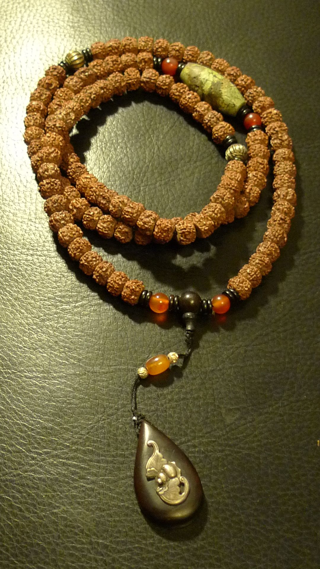 魔羯‖ 原创设计--『美美滴』老绿松石.金刚菩提.佛串