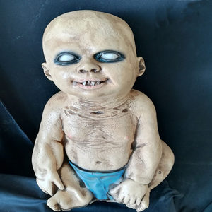 万圣节恐怖魔鬼僵尸 span class=h>娃娃 /span>坏小孩婴儿鬼婴童婴