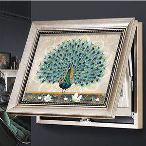 电表箱装饰画免打孔配电箱电闸总开关遮挡挂画