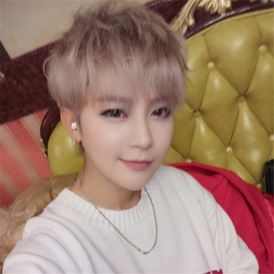 男生韩版假发图片