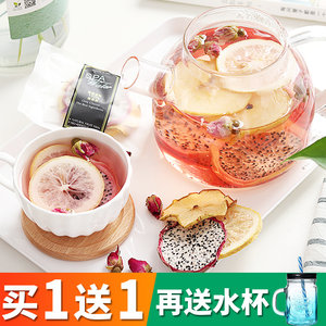 新鲜纯手工花果茶果粒茶红心火龙果干片水果干