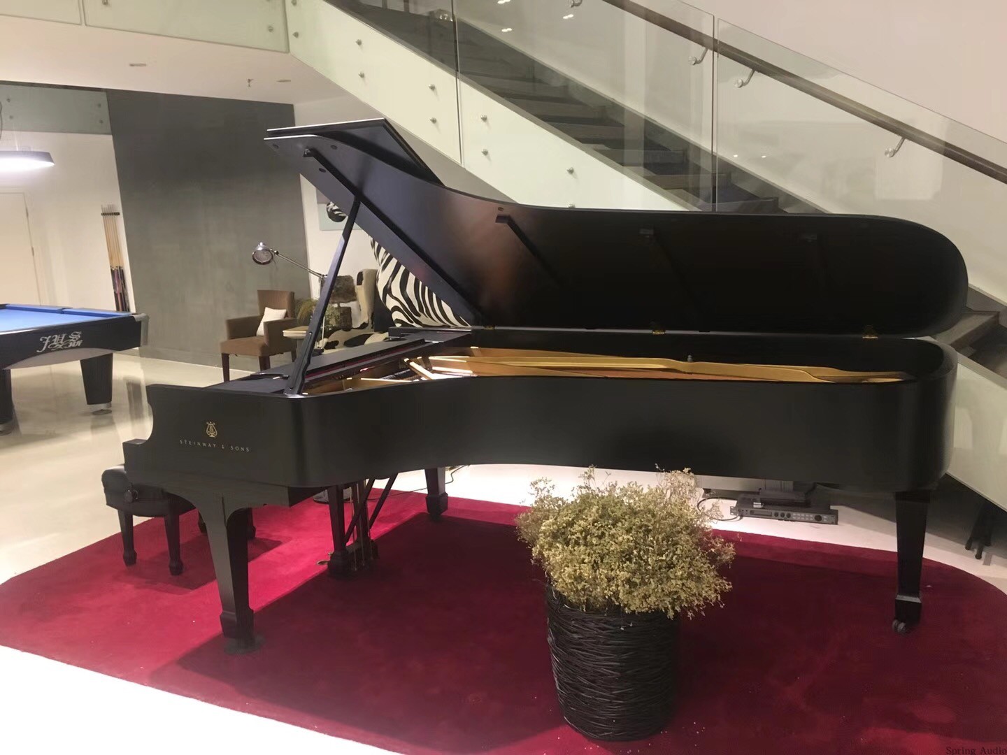 北京汪一施坦威Steinway重建工作室 九尺三角钢琴D274，价格垂询