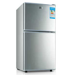 扬子小冰箱迷你108l双门式小型家用冷藏冷冻节能车载宿舍单门冰箱