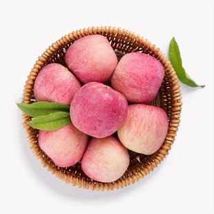 临猗嘎啦甜脆苹果 新鲜水果7 斤20个 早晨现摘直发 农家自产 包邮