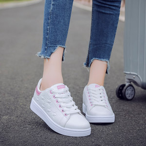 少女白色单鞋图片