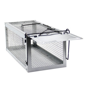 老鼠笼高灵敏度单开门通道式老鼠笼捕兽器家用金属老鼠夹捕鼠灭鼠