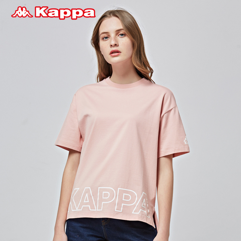 Kappa卡帕女运动短袖 休闲宽松T恤运动短袖 |K0825TD61D