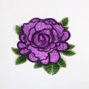 补图案绣花裤子衣服补丁装饰自粘补丁贴刺绣百搭成人花朵贴布贴洞