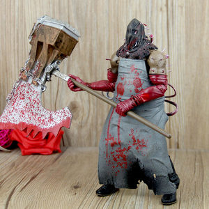 生化危机5 span class=h>斧头 /span>男屠夫手办7寸巨斧僵尸处刑侩子