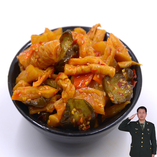 酱菜萝卜咸菜群英荟萃山东特产下饭菜袋装350g