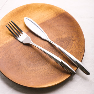 costa不锈钢西餐鱼 span class=h>刀 /span>鱼叉 西餐叉 span class=h