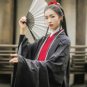 汉尚华莲汉服女传统大袖专场