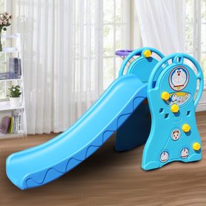 儿童滑梯室内家用加长宝宝滑滑梯秋千组合婴儿