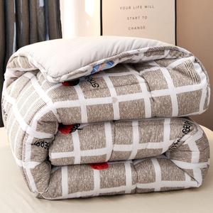 铺盖通用加厚 span class=h>被子 /span>冬被全棉冬季春秋双人保暖超