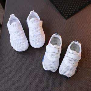 春夏季儿童小白鞋宝宝白鞋小学生球鞋女童鞋跑