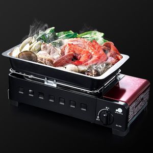 千石燃液化气烧 span class=h>烤炉 /span>烧烤架户外便携卡式烤肉