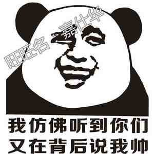 暴走漫画表情 span class=h>车贴 /span> 熊猫表情车尾装饰贴 搞笑