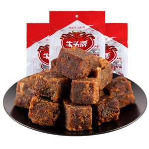 牛头牌 香酥颗粒牛肉干40g*3袋 五香香辣 span class=h