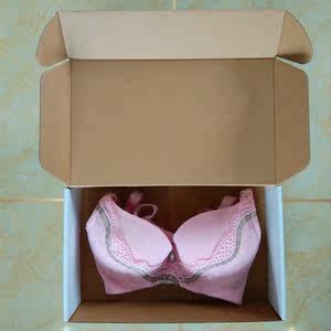 盒子飞机超薄特硬瓦楞内衣文胸印刷纸箱f10 span class=h>服装 /span>