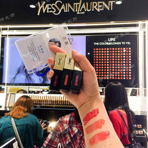 俄罗斯专柜 圣罗兰YSL镜面唇釉12号 女神斩男