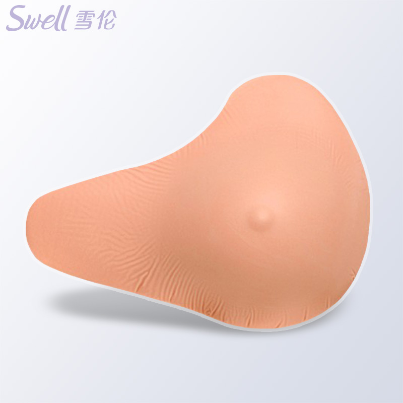 雪伦轻质假乳房 假胸 乳腺术后康复硅胶义乳 温和亲肤DQ型 配文胸