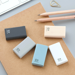 晨光优品擦得干净学生擦得干净4b美术橡皮 考试绘画铅笔擦橡皮擦