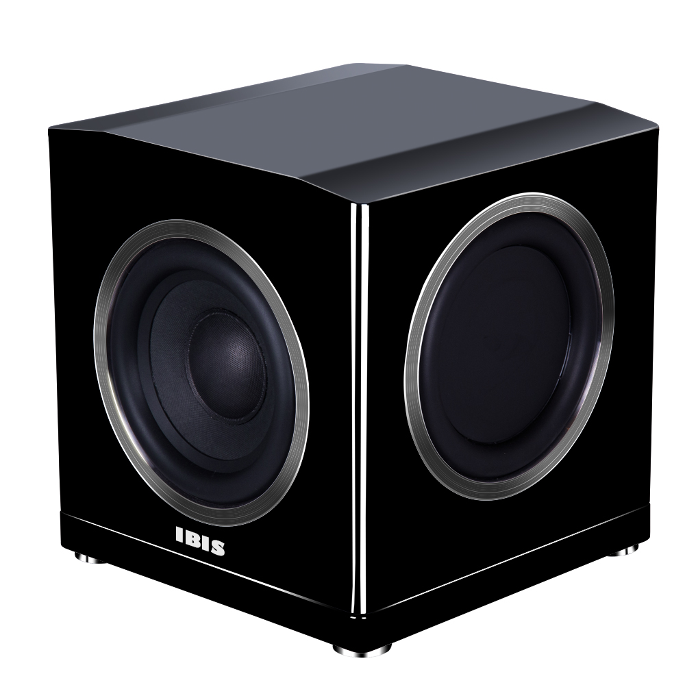 ibis爱倍思维声h系列8寸发烧影院音箱低音炮hsub3080无源低音炮