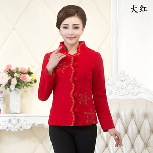 【中式婚礼妈妈装唐装图片】中式婚礼妈妈装唐