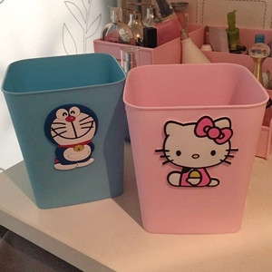 hellokitty可爱凯蒂猫 垃圾桶 杂物桶 桌面垃圾桶 收纳桶 ￥ 18.