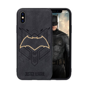 正义联盟蝙蝠侠皮质手机壳iphonex创意防摔保护套苹果x全包10外壳