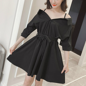 胖胖连衣裙女大码春夏2018新款潮胖mm长款飘