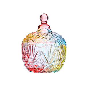 糖果盒家用玻璃储物罐图片