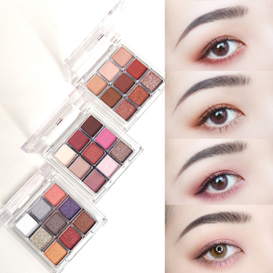 哑光多色眼影图片