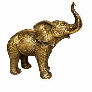 纯铜象摆件图片